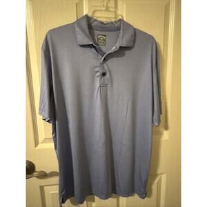 Callaway Polo Shirt OPTI-Dri Golf Mens Medium Performance Stretch, Blue